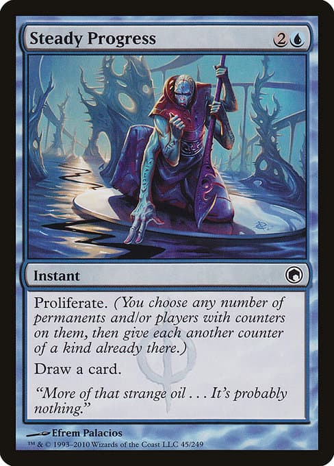 Steady Progress from Scars of Mirrodin (Common)