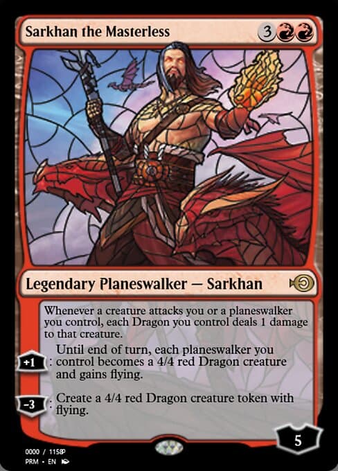 Sarkhan the Masterless from Magic Online Promos (Rare)