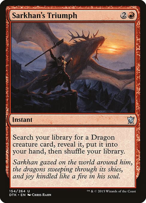Sarkhan's Triumph (Uncommon)