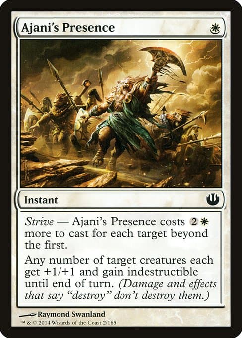 Ajani's Presence (Common)