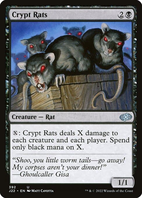 Crypt Rats from Jumpstart 2022 (Uncommon)