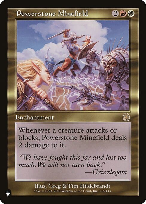 Powerstone Minefield from The List (Rare)