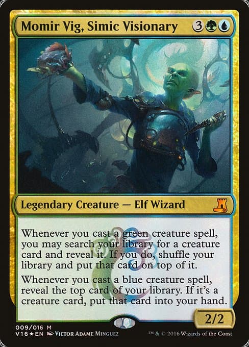 Momir Vig, Simic Visionary (Mythic)