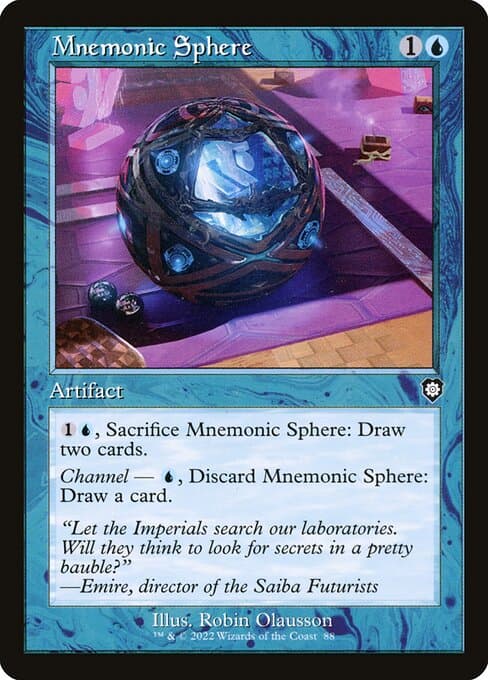 Mnemonic Sphere from The Brothers' War Commander (Common)