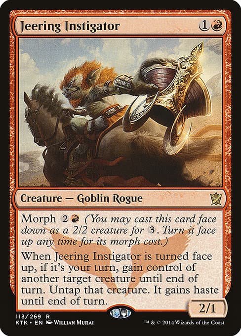 Jeering Instigator from Khans of Tarkir (Rare)