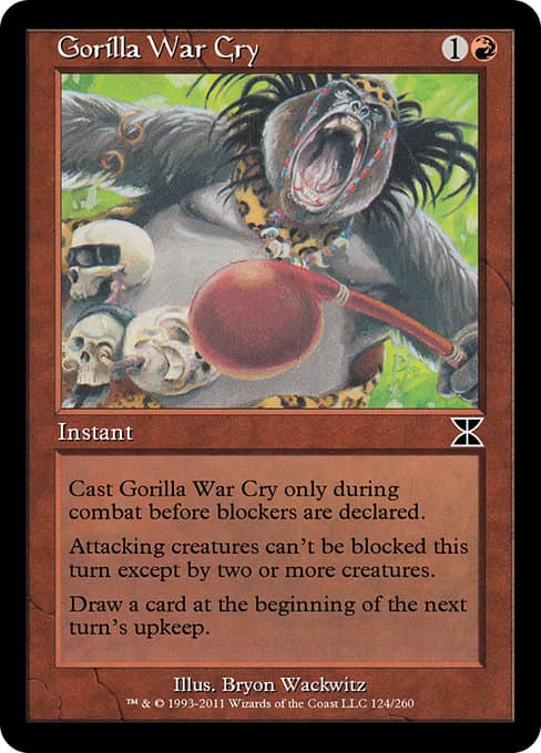 Gorilla War Cry from Masters Edition IV (Common)