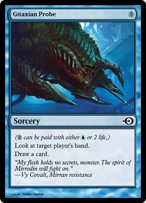 Gitaxian Probe from Magic Online Promos (Common)