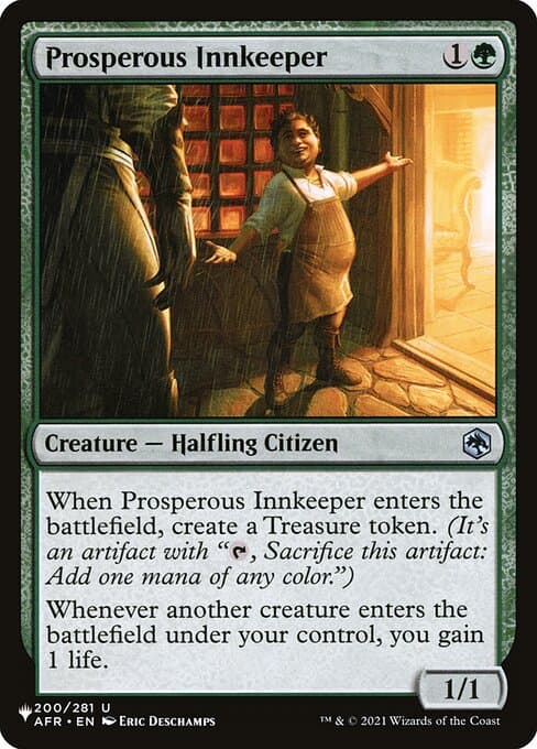 Prosperous Innkeeper from The List (Uncommon)