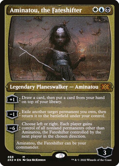 Aminatou, the Fateshifter from Double Masters 2022 (Mythic)