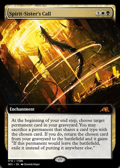 Spirit-Sister's Call from Magic Online Promos (Mythic)