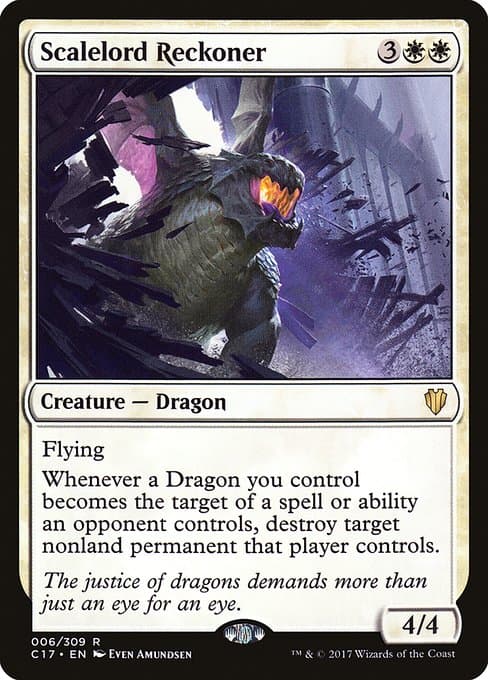 Scalelord Reckoner from Commander 2017 (Rare)