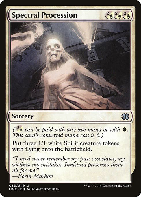Spectral Procession from Modern Masters 2015 (Uncommon)