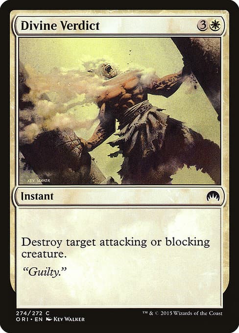 Divine Verdict from Magic Origins (Common)