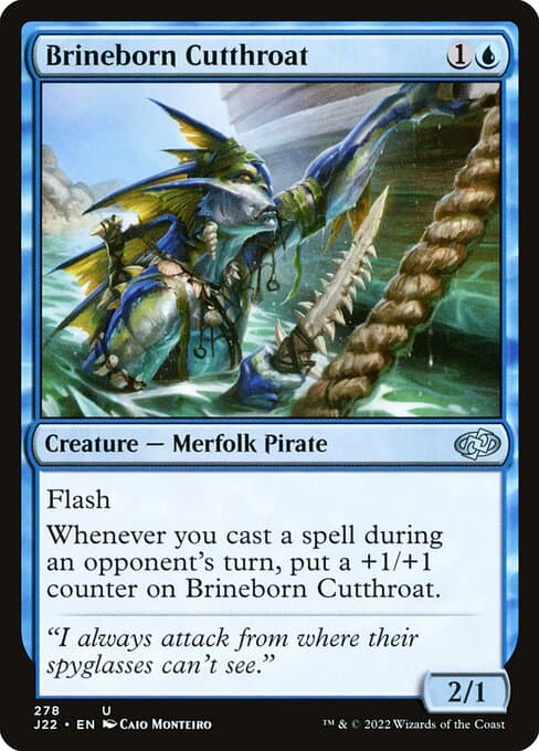 Brineborn Cutthroat from Jumpstart 2022 (Uncommon)