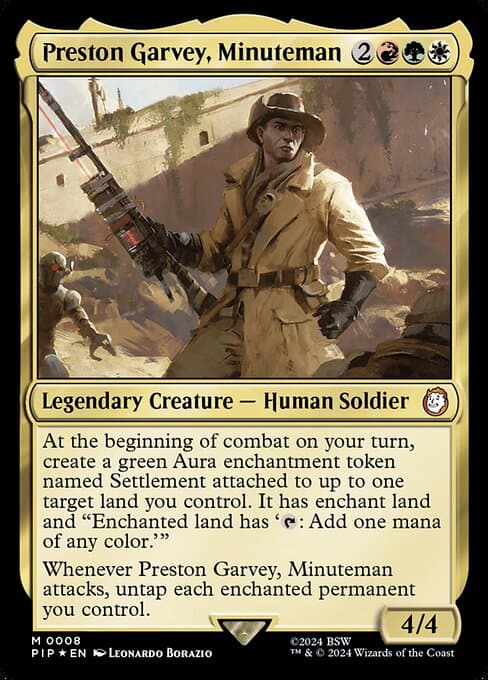 Preston Garvey, Minuteman from Fallout (Mythic)
