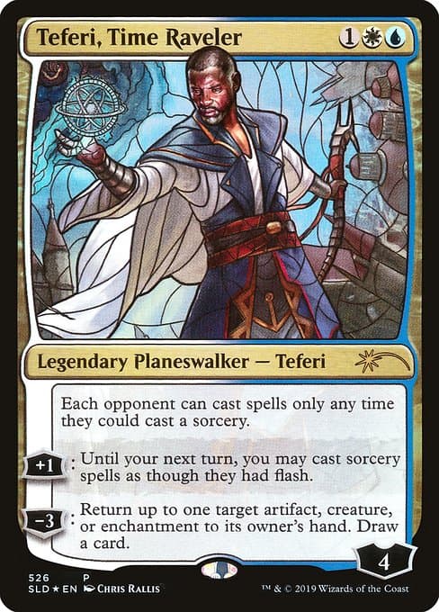 Teferi, Time Raveler from Secret Lair Drop (Rare)