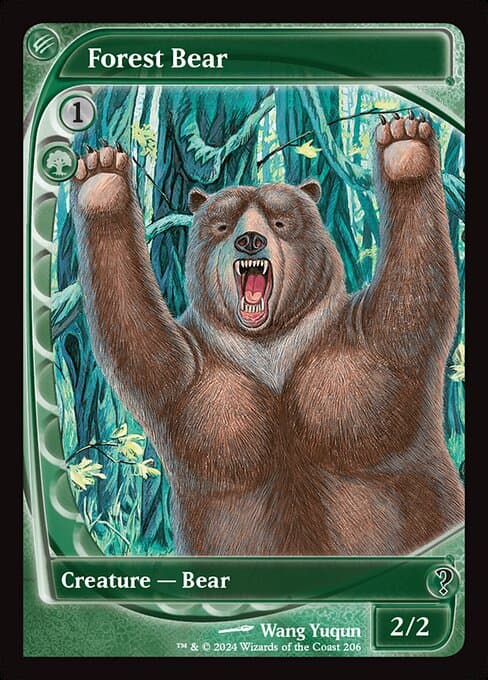 Forest Bear from Mystery Booster 2 (Common)