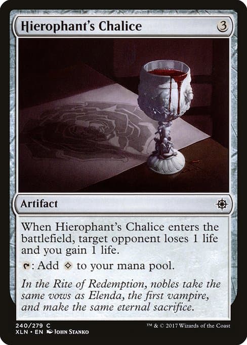 Hierophant's Chalice from Ixalan (Common)