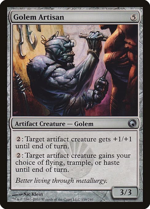 Golem Artisan from Scars of Mirrodin (Uncommon)