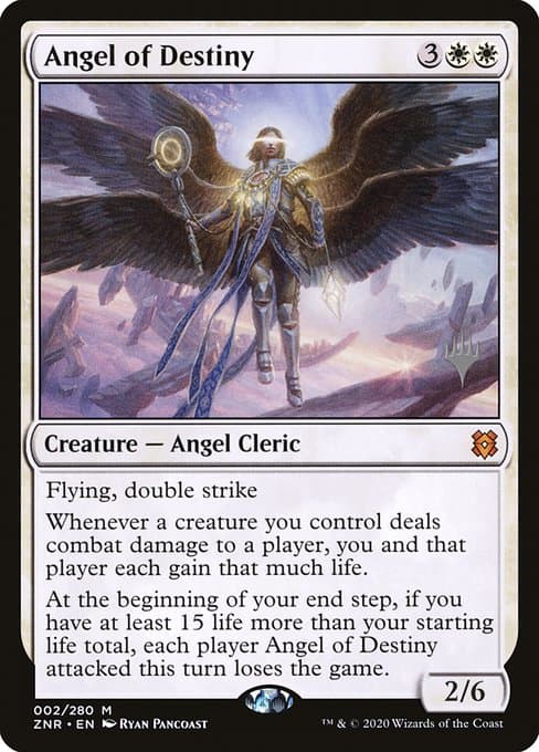 Angel of Destiny from Zendikar Rising Promos (Mythic)