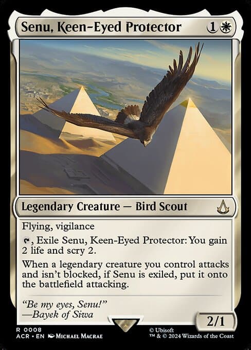 Senu, Keen-Eyed Protector (Rare)