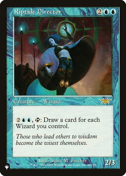 Riptide Director from The List (Rare)