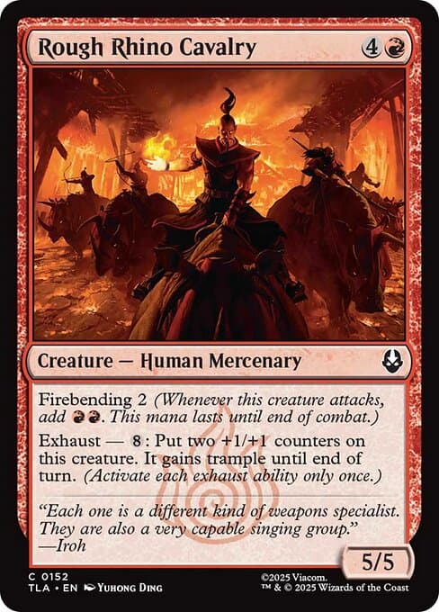 Rough Rhino Cavalry (Common)