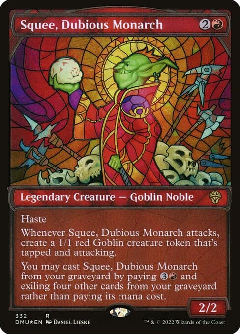 Squee, Dubious Monarch from Dominaria United (Rare)