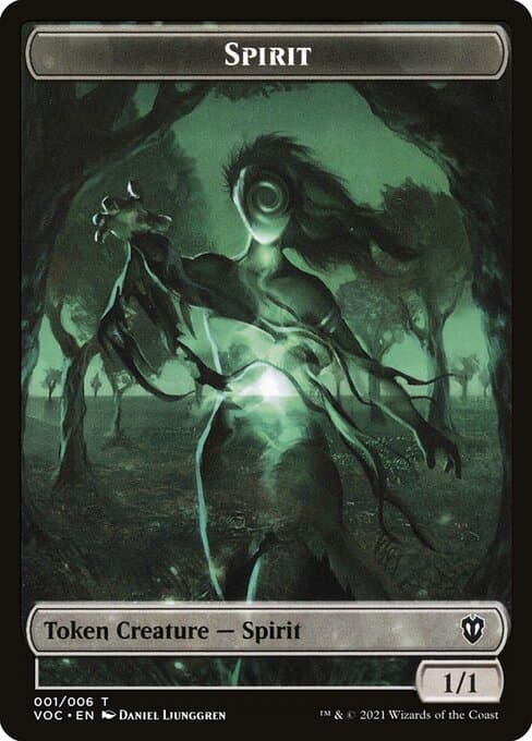 Spirit from Crimson Vow Commander Tokens (Common)