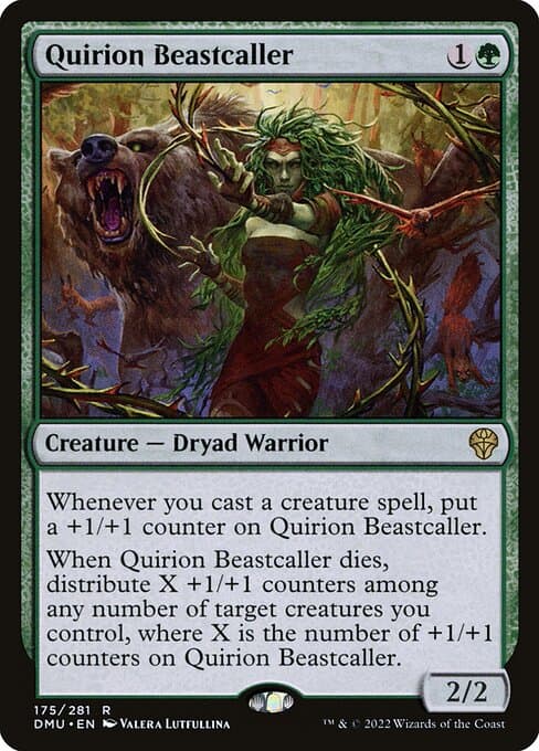 Quirion Beastcaller from Dominaria United (Rare)