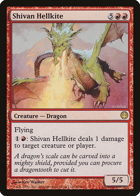 Shivan Hellkite (Rare)
