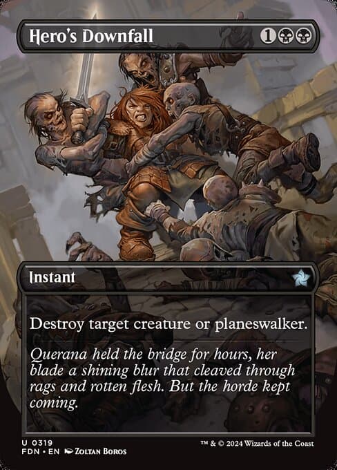 Hero's Downfall from Foundations (Uncommon)