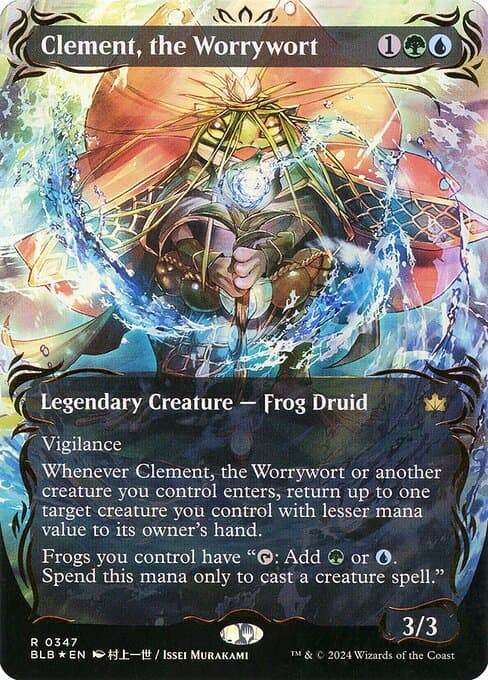 Clement, the Worrywort from Bloomburrow (Rare)