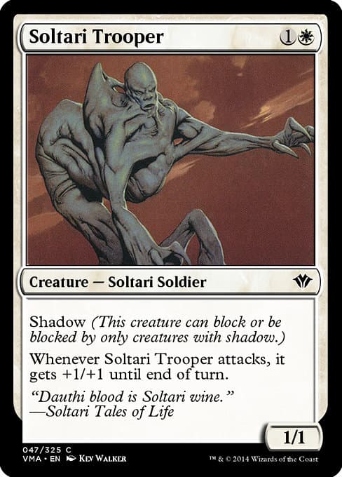 Soltari Trooper from Vintage Masters (Common)