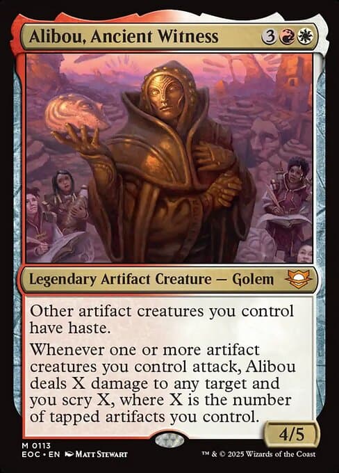Alibou, Ancient Witness (Mythic)
