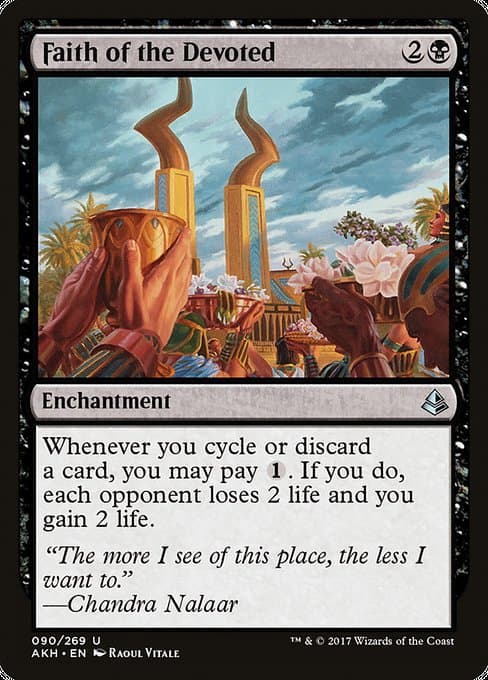 Faith of the Devoted from Amonkhet (Uncommon)