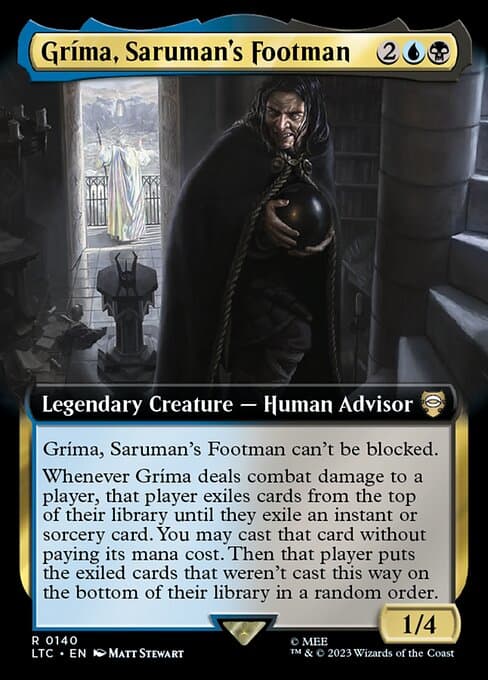 Gríma, Saruman's Footman from Tales of Middle-earth Commander (Rare)