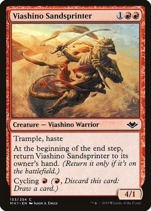 Viashino Sandsprinter from Modern Horizons (Common)