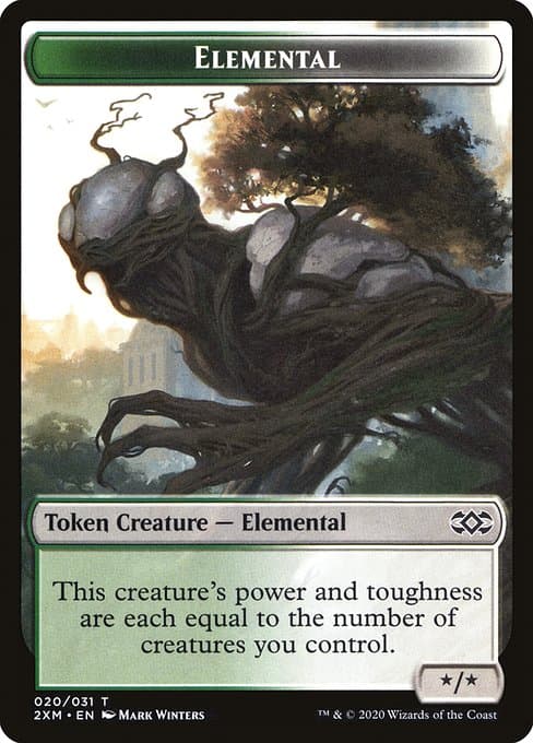 Elemental from Double Masters Tokens (Common)