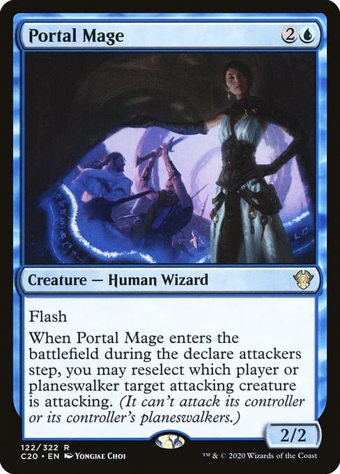 Portal Mage from Commander 2020 (Rare)