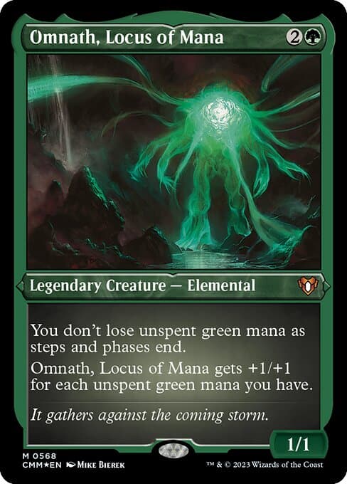 Omnath, Locus of Mana from Commander Masters (Mythic)