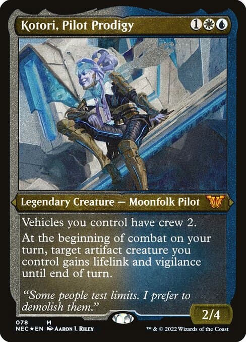 Kotori, Pilot Prodigy from Neon Dynasty Commander (Mythic)