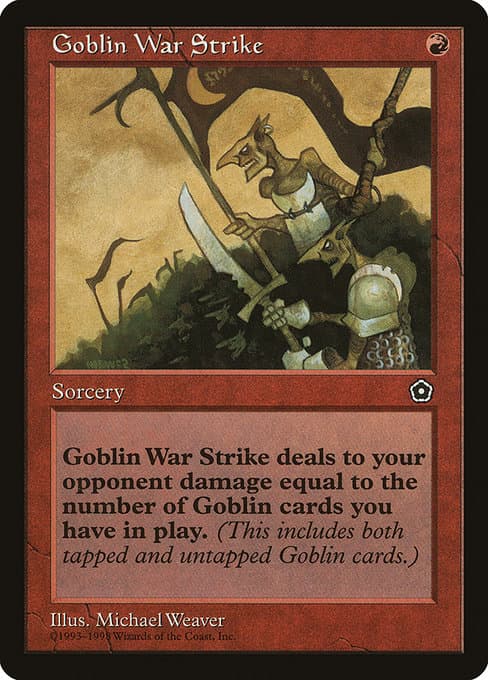 Goblin War Strike from Portal Second Age (Common)