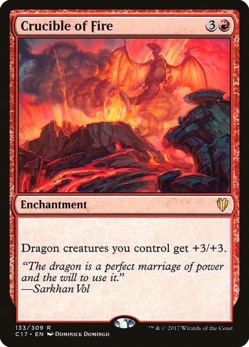 Crucible of Fire from Commander 2017 (Rare)
