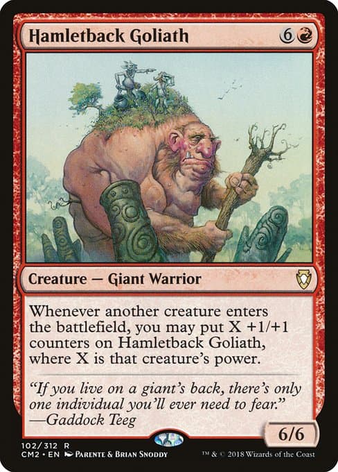 Hamletback Goliath from Commander Anthology Volume II (Rare)