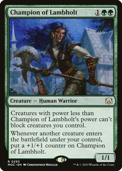 Champion of Lambholt (Rare)