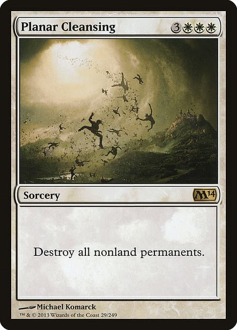 Planar Cleansing from Magic 2014 (Rare)