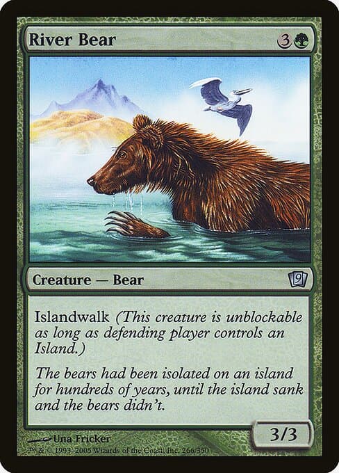 River Bear from Ninth Edition (Uncommon)