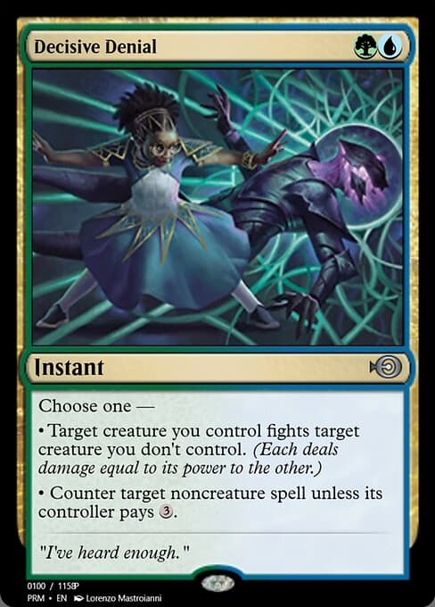 Decisive Denial from Magic Online Promos (Uncommon)