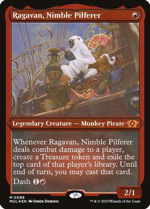 Ragavan, Nimble Pilferer from Multiverse Legends (Mythic)